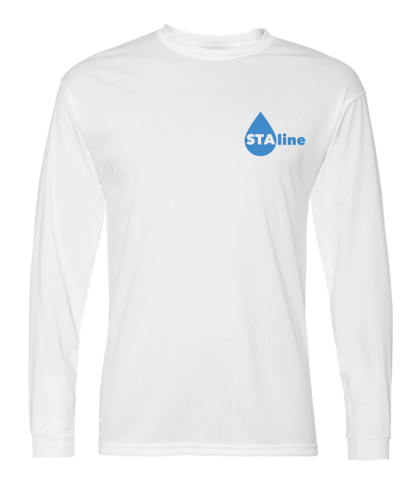 STAline Long Sleeve Performance Tee - White